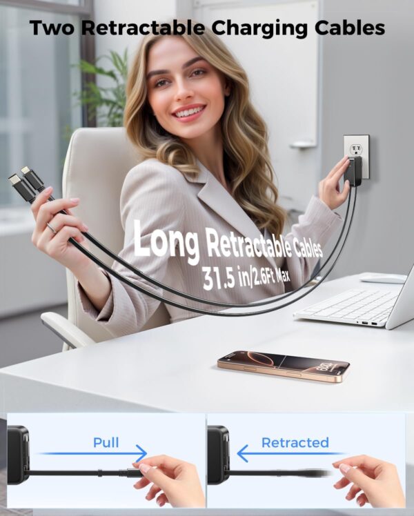 Retractable Wall Charger - Image 3