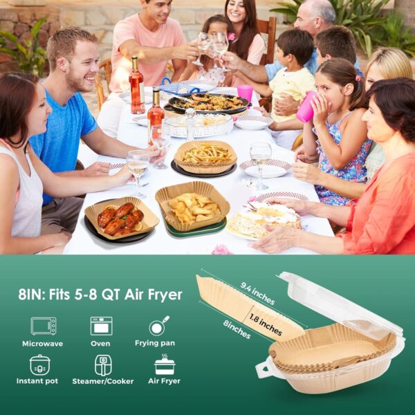 Air Fryer Paper Liners, - Image 2