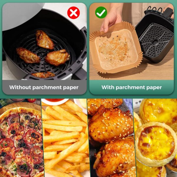 Air Fryer Paper Liners, - Image 3