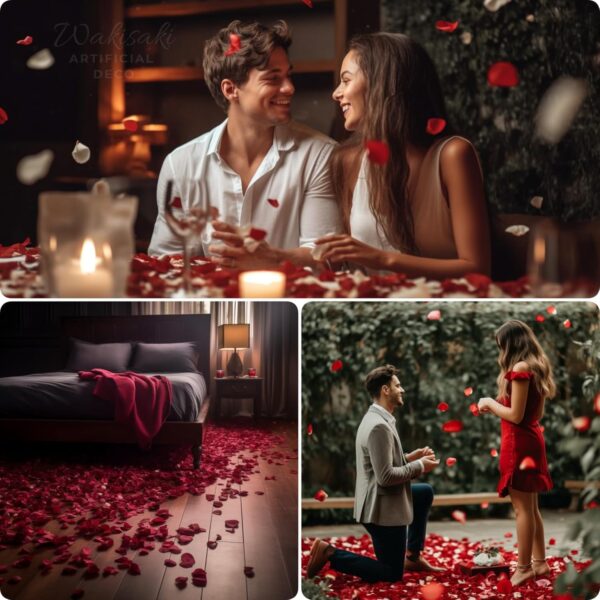 Artificial Silk Rose Petals - Image 2