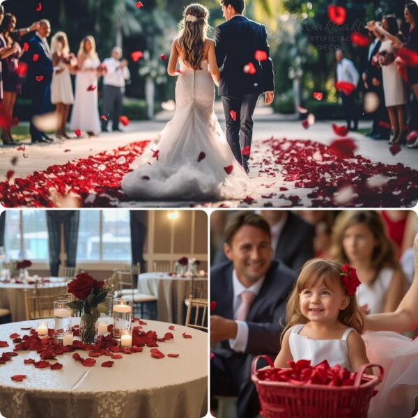 Artificial Silk Rose Petals - Image 3