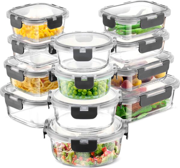 Piece Glass Storage
